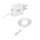 Kép 1/3 - SKROSS univerzális gyorstöltő USB-C és USB-A csatlakozóval, 48W, PD, USB-C töltőkábel