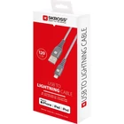 Kép 2/2 - SKROSS Steel Line szinkronkábel Lightning csatlakozóval- 120 cm