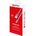 Kép 2/3 - SKROSS Steel Line szinkronkábel Micro USB csatlakozóval - 120 cm