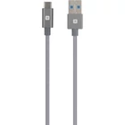 Kép 1/2 - SKROSS Steel Line szinkronkábel USB C csatlakozóval - 120 cm