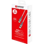 Kép 2/2 - SKROSS Steel Line szinkronkábel USB-C és USB-C csatlakozóval- 200 cm