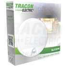 Kép 3/3 - Mozgásérzékelős kerek fali lámpatest  230VAC, 15W, 140°, 2-9m, 10s-5m, 4500K , IP54, 1100lm, EEI=G