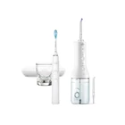 Kép 1/4 - Philips HX386641 SONICARE DIAMONDCLEAN 9000 SZÓNIKUS ELEKTROMOS FOGKEFE ÉS FOGKÖZTISZTÍTÓ DUPLA CSOMAG, FEHÉR