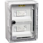 Kép 1/3 - Túlfeszültség-védelmi doboz fotovoltaikus rendszerekhez  330x250x130mm, IP65, DC1+2, Un=1000VDC