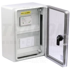 Kép 2/3 - Túlfeszültség-védelmi doboz fotovoltaikus rendszerekhez  280×210×130mm, IP65, DC1+2, Un=1000VDC
