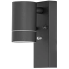 Kép 1/4 - Oldalfali spot lámpatest alkonykapcsolóval, kültéri,antracit  100-240VAC, 50Hz, 1xGU10, max.35W, 30lux, IP44