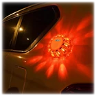 Kép 4/5 - Autós vészjelző lámpa, elemes  1,5 W, 6000K,3×AAA 100 lm, IP65