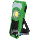 Kép 1/5 - Akkumulátoros LED kézi lámpa Bluetooth hangszóróval  10/3W, 6000K, 3.7V 3000mAh, 500/180lm, 3,5h, Bluetooth 4.2