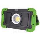 Kép 2/3 - Bluetooth hangszórós akkumulátoros LED szerelő fényvető  15W, 6000K, 3,7V, 8000mAh, Li-Ion, 1500lm, 4-10 h, IP40