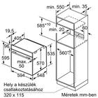 Kép 8/9 - Bosch HBA5785S6 SÜTŐ BEÉPÍTHETŐ ELEKTROMOS