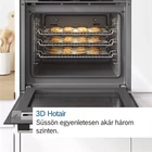 Kép 2/10 - Bosch HBG539EB0 SÜTŐ ELEKTROMOS BEÉPÍTHETŐ GŐZ FUNKCIÓVAL