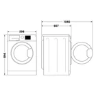Kép 7/8 - Whirlpool WPC8WBSEE SZÁRÍTÓGÉP HŐSZIVATTYÚS