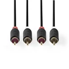 Kép 2/3 - Nedis CABW24200AT30 SZTEREÓ AUDIOKÁBEL 3 M