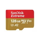 Kép 1/2 - SanDisk Extreme 128 GB MicroSDXC UHS-I Class 10 + adapter