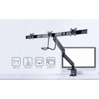 Kép 14/30 - Gembird MA-DA3-03 monitor mount / stand 68.6 cm (27") Desk Black