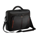 Kép 1/5 - TARGUS Notebook táska CN415, Classic+ 15-15.6" Clamshell Laptop Bag - Black/Red