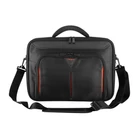Kép 1/6 - TARGUS Briefcase / Classic+ 17-18" Clamshell Laptop Bag - Black/Red