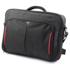 Kép 4/6 - TARGUS Briefcase / Classic+ 17-18" Clamshell Laptop Bag - Black/Red