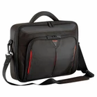 Kép 6/6 - TARGUS Briefcase / Classic+ 17-18" Clamshell Laptop Bag - Black/Red