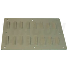 Kép 1/2 - Szellőzőrács fém elosztószekrényhez  L×W=140x140mm, IP43