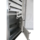 Kép 4/5 - Moduláris (sorolható)fém elosztószekrény DIN-Rail modulokkal  W×L×H=800×2100×400/324M (9×36) + szer.lap 1×150, 1×200, IP54