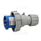 Kép 1/2 - Ipari csatlakozó dugó, fokozott védelemmel  16A, 250V, 2P+E, 6h, IP67