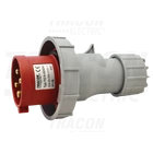 Kép 1/2 - Ipari csatlakozó dugó, fokozott védelemmel  32A, 400V, 3P+E, 6h, IP67