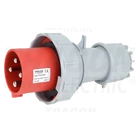 Kép 1/2 - Ipari csatlakozó dugó, fokozott védelemmel  63A, 400V, 3P+E, 6h, IP67