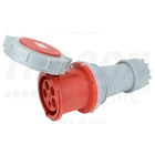 Kép 2/3 - Ipari csatlakozóaljzat, fokozott védelemmel  125A, 400V, 3P+N+E, 6h, IP67