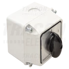 Kép 2/6 - Tokozott kézikapcsoló, BE-KI  400V, 50Hz, 25A, 2P, 7,5kW, 48×48mm, 60°, IP65