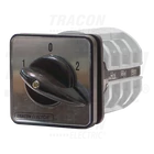 Kép 1/3 - Választókapcsoló, 1-0-2  400V, 50Hz, 25A, 2×3P, 7,5kW, 48×48mm, 60°