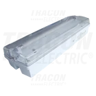 Kép 1/2 - Fénycsöves vészvilágító lámpatest, készenléti  230V, 50Hz, T5, G5, 1×8W,3h,2,4V/4,5Ah, Ni-Cd, IP65