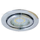 Kép 1/2 - Beépíthető lámpatest spot fényforrásokhoz, króm  max.50W, MR16, D=97mm, 30°