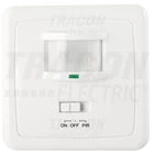 Kép 1/3 - Mozgásérzékelő, süllyesztett, fehér  230V, 50 Hz 160°, 3-2000lux, 10s-7min, IP20