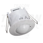 Kép 1/2 - Mozgásérzékelő, süllyeszthető, radaros, fehér  230V, 50Hz, 5,8GHz, 360°, 1-8m, 10s-12 min, 3-2000lux, IP20