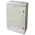 Kép 1/2 - Műanyag elosztószekrény  HxWxD=700x500x245mm, IP65, IK10, 1000V AC/DC, RAL7035