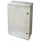 Kép 1/2 - Műanyag elosztószekrény  HxWxD=800x600x260mm, IP65, IK10, 1000V AC/DC, RAL7035