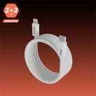 Kép 1/5 - Avax CB611W TÖLTŐKÁBEL USB-C - LIGHTNING 27W, MÁGNESES, FEHÉR