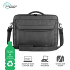 Kép 1/8 - TRUST Notebook táska 24189 (Atlanta Recycled Bag for 15.6" laptops - black)