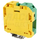 Kép 1/2 - Védővezető ipari sorozatkapocs, csavaros, sínre, zöld/sárga  1000V 230A 25-95 mm2