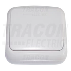 Kép 1/2 - Falon kívüli kétpólusú kapcsoló (tapétakapcsoló)  10AX/250VAC, IP20 (102)