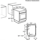 Kép 7/7 -  Electrolux LKR64020AW TŰZHELY KERÁMIALAPOS