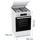 Kép 5/9 - Gorenje GKS5C72WF TŰZHELY KOMBINÁLT