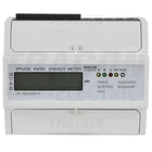 Kép 2/4 - LCD kijelzésű fogyasztásmérő,közvetlen, 3 fázisú, 7 modul  400VAC / 10(100)A