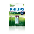 Kép 1/4 - Philips R03B2A8010 ELEM TÖLTHETŐ AAA 800 mAh 2-BLISZTER