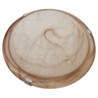 Kép 1/4 - Üveg mennyezeti UFO lámpatest, bézs  230V, 50Hz, E27, max.1×60W, D=300 mm