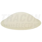 Kép 3/4 - Üveg mennyezeti UFO lámpatest, fehér  230V, 50Hz, E27, max.1×60W, D=300 mm