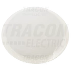 Kép 2/4 - Üveg mennyezeti UFO lámpatest, fehér  230V, 50Hz, E27, max.1×60W, D=300 mm
