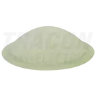 Kép 3/4 - Üveg mennyezeti UFO lámpatest, zöld  230V, 50Hz, E27, max.1×60W, D=300 mm