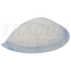 Kép 3/4 - Üveg oldalfali fél UFO lámpatest, kék  230V, 50Hz, E27, max.1×60W, D=300 mm